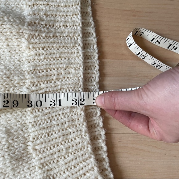 vtg hand knit sweater dress - Picture 6 of 7